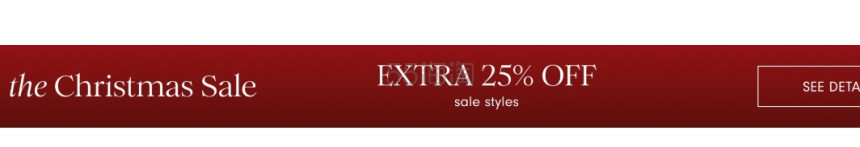 Neiman Marcus：圣诞大促 折扣区折上折 可关注 Coach、Tory Burch