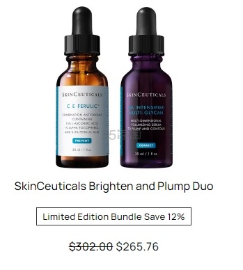 SkinCeuticals 修丽可 二代紫米精华+CE精华