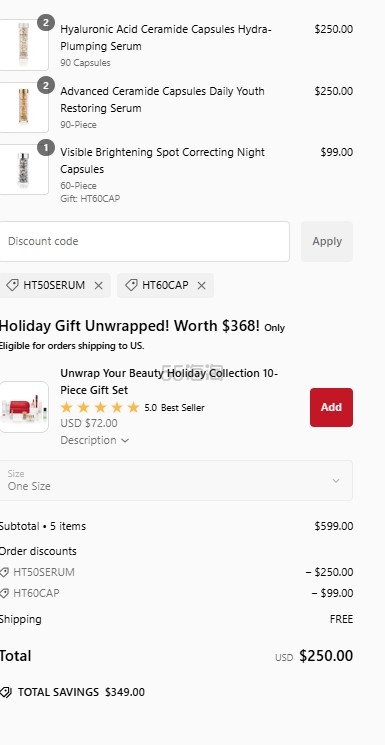 Elizabeth Arden 雅顿美网：全场精华无门槛5折