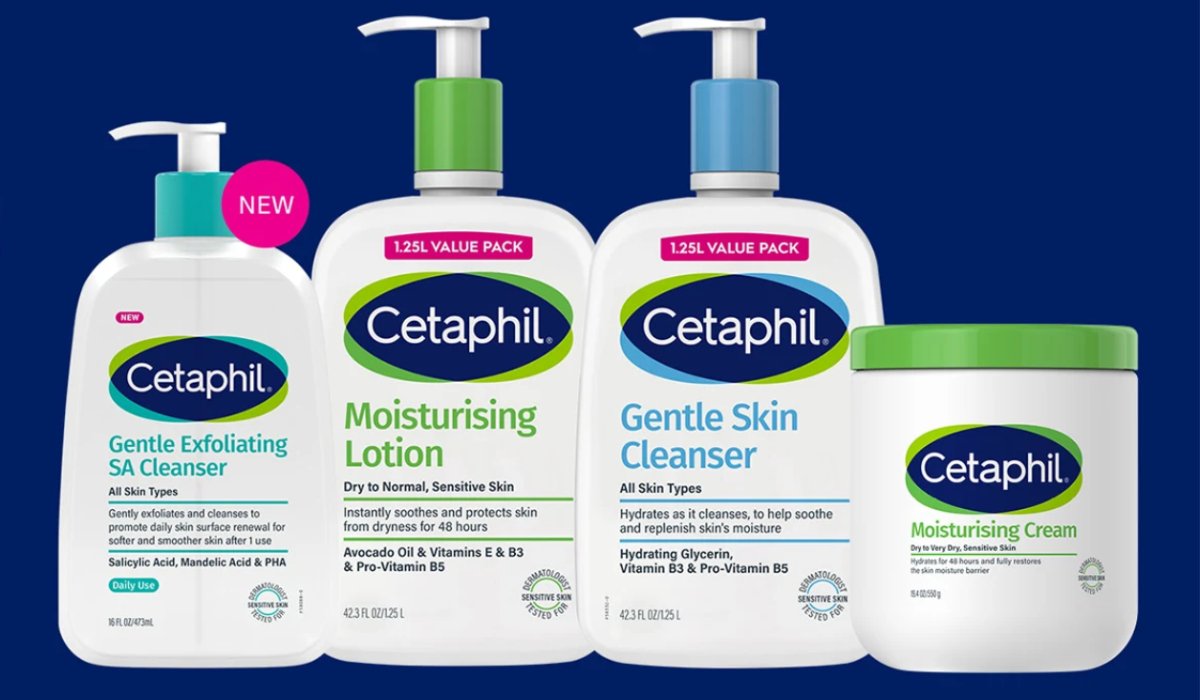 Cetaphil丝塔芙，全球知名护肤品牌，产品温和、有效、低