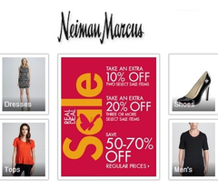 Neiman Marcus：正价商品低至3折+特价商品超高额外8折