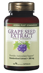 GNC Herbal Plus® Standardized Grape Seed Extract 健安喜葡萄籽精华，现买1件，第2件半价！