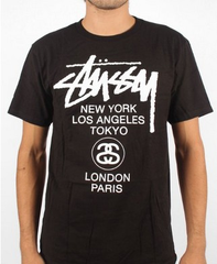Stussy 斯图西 World Tour T-Shirt 陈冠希著用 降至$19.99