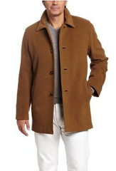 Cole Haan 男士羊毛大衣Men's Cashmere Topper Jacket  降至$297.50