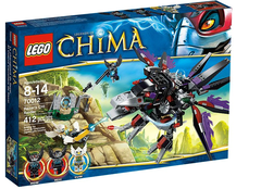 具有可玩性！LEGO 70012 CHIMA 乐高 疯狂乌鸦战机 降至$27.98