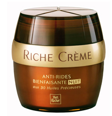 伊夫黎雪yvesrocherwrinklesmoothing金纯营养抗皱晚霜原价50现在仅售