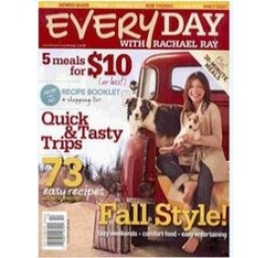 Discountmags Daily Deal: Every Day with Rachael Ray杂志一年制订阅仅需$4.5！