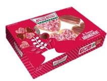 Krispy Kreme doughnuts 情人节甜甜圈买一送一