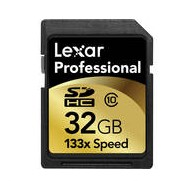 Lexar 32GB SDHC 高容量记忆卡 Class 10 