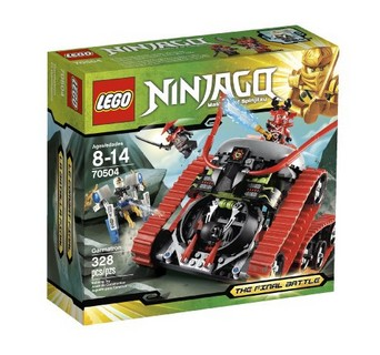 历史低至！LEGO 70504 乐高 幻影忍者系列战车玩具 $25.49