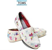  TOMS Shoes：订单满$50享20% OFF