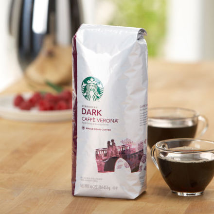 爱神专属咖啡-星巴克Starbucks Verona Coffee佛罗娜咖啡豆 340g*6 =$41.94！！