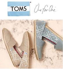 TOMS Shoes：精选TOMS 品牌男女式鞋子15% OFF