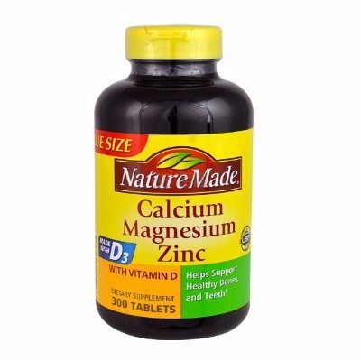 Nature Made 钙镁锌维D片 300粒