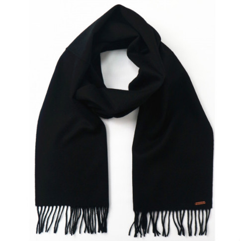 黑色围巾