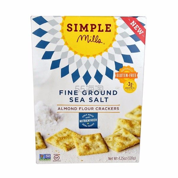 Simple Mills 杏仁椒盐饼干 120g