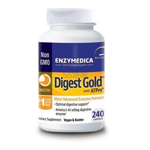 Enzymedica Digest Gold™ with ATPro™ 消化黄金 240粒