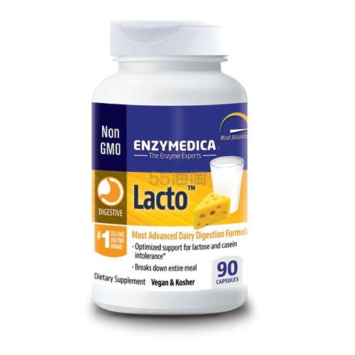 Enzymedica Lacto™ 乳糖消化酶 90粒