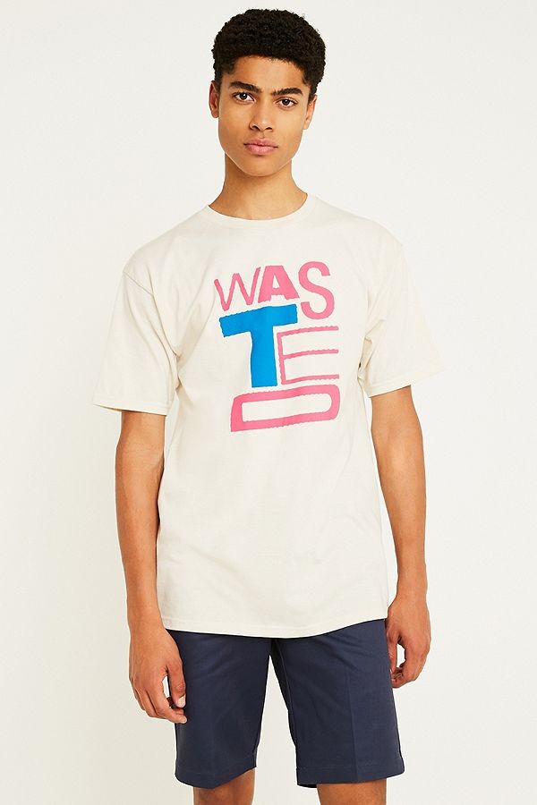 obey wasted youth t-shirt