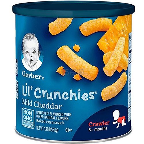 Gerber 切达乳酪谷物零食 42g