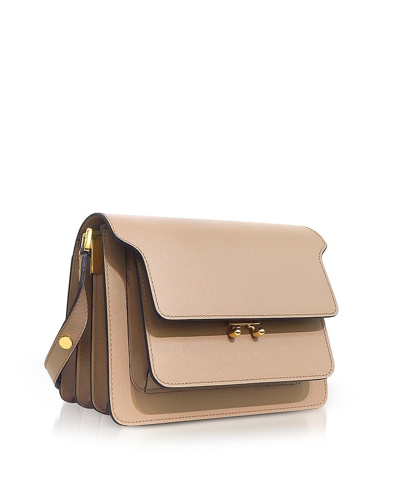 marni 米色风琴包