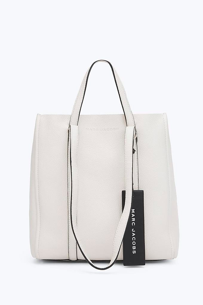 the tag tote 白色托特包