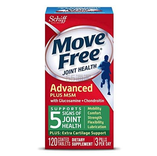 Move Free 维骨力 氨基葡萄糖MSM 绿瓶 120粒
