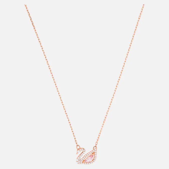 dazzling swan 粉天鹅项链