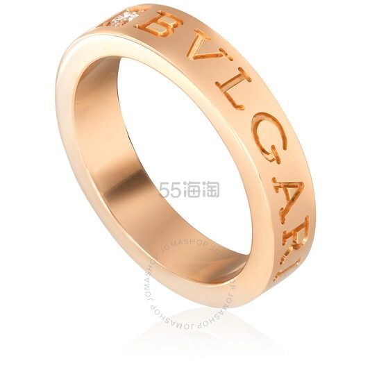 Bvlgari 玫瑰金戒指