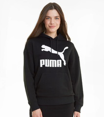 PUMA Classics 女式徽标连帽衫