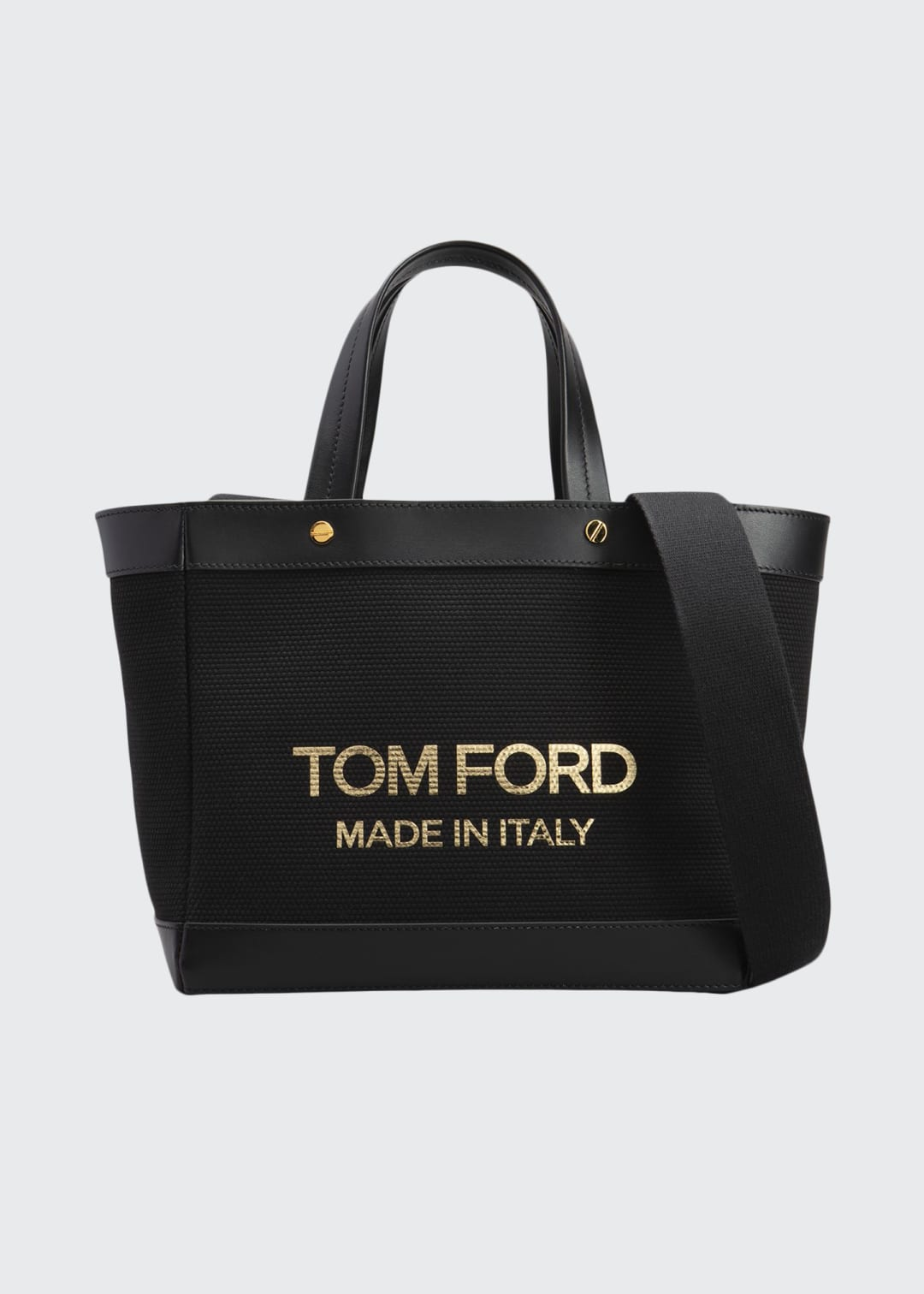 TOM FORD 帆布 Mini Logo 购物袋