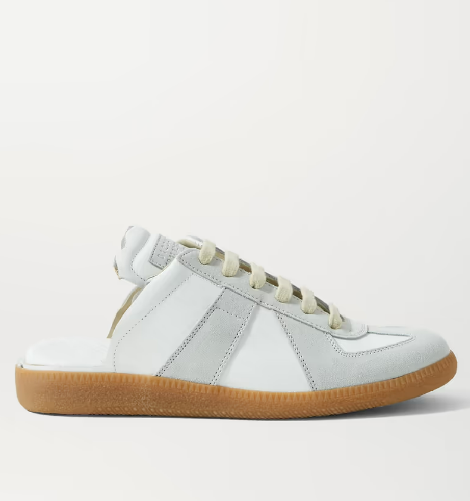 Maison Margiela  灰白德训半拖