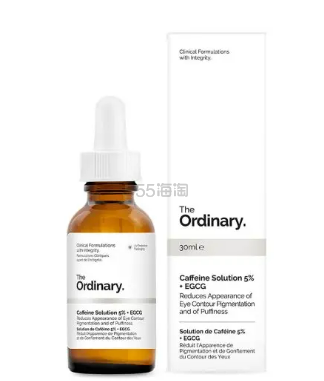 LOOKFANTASTIC:The Ordinary  咖啡因5%+EGCG 30ml