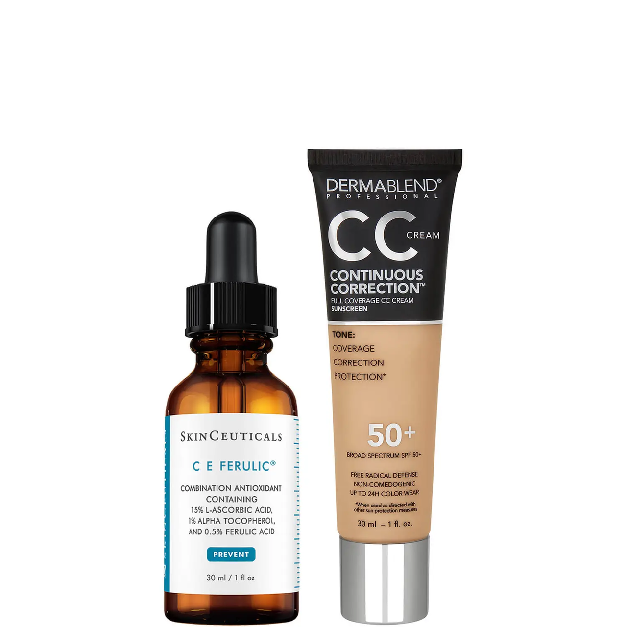 Skinceuticals 修丽可 CEF抗氧精华+Dermablend CC霜 价值$208