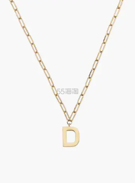 kate spade D字母项链