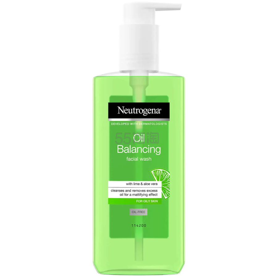 Lookfantastic CN:Neutrogena 露得清橘子青柠控油毛孔深层清洁洗面奶 200ML
