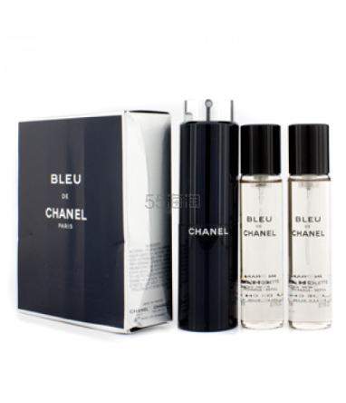 Chanel 香奈儿 蔚蓝男士香水组合套装EDT 3x20ml