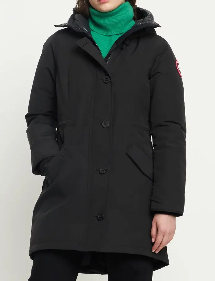 Canada Goose Rossclair 黑色羽绒派克大衣- DealAM.com [Expired]