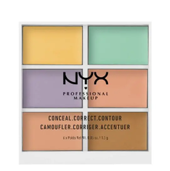 NYX Professional Makeup  6色遮瑕盘