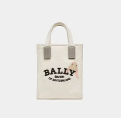 Bally 巴利  Crystalia Xs 自然色织物迷你手袋