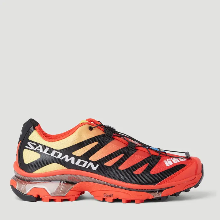 SALOMON XT-4 红色运动鞋