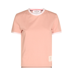 THOM BROWNE 粉色T恤