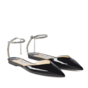 Jimmy Choo 钻链平底鞋