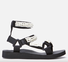 ARIZONA LOVE 珍珠装饰凉鞋