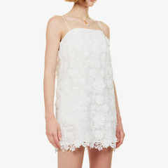 Zimmermann Raie 花卉蕾丝吊带连衣裙