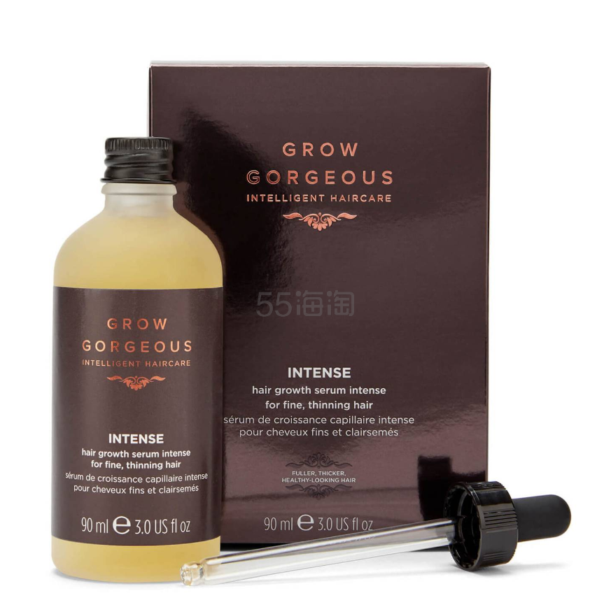 LOOKFANTASTIC:解禁直邮！Grow Gorgeous  加强版生发精华 90ml