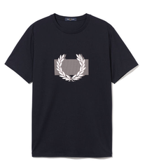 FRED PERRY Logo 印花 T 恤