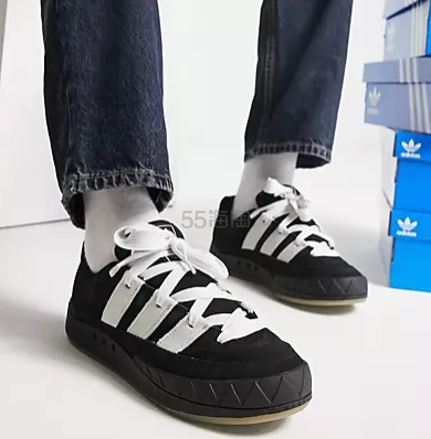 ASOS Asia:adidas Originals Adimatic 黑白运动鞋