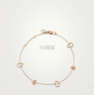 Holt Renfrew:QEELIN 18K玫瑰金小葫芦手链