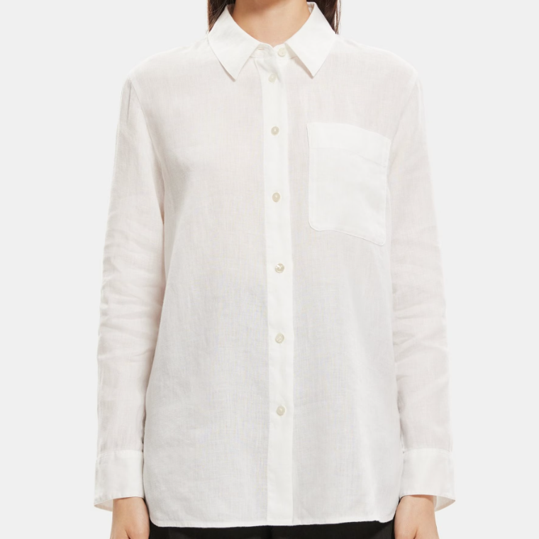 Theory 亚麻衬衫